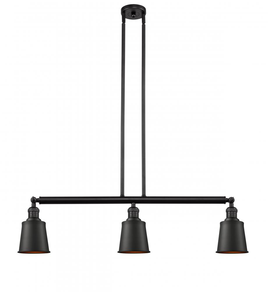 Addison - 3 Light - 38 inch - Oil Rubbed Bronze - Stem Hung - Island Light