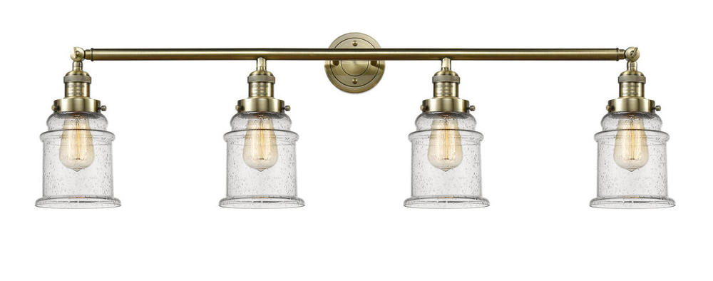 Canton - 4 Light - 42 inch - Antique Brass - Bath Vanity Light