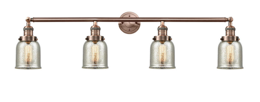 Bell - 4 Light - 43 inch - Antique Copper - Bath Vanity Light