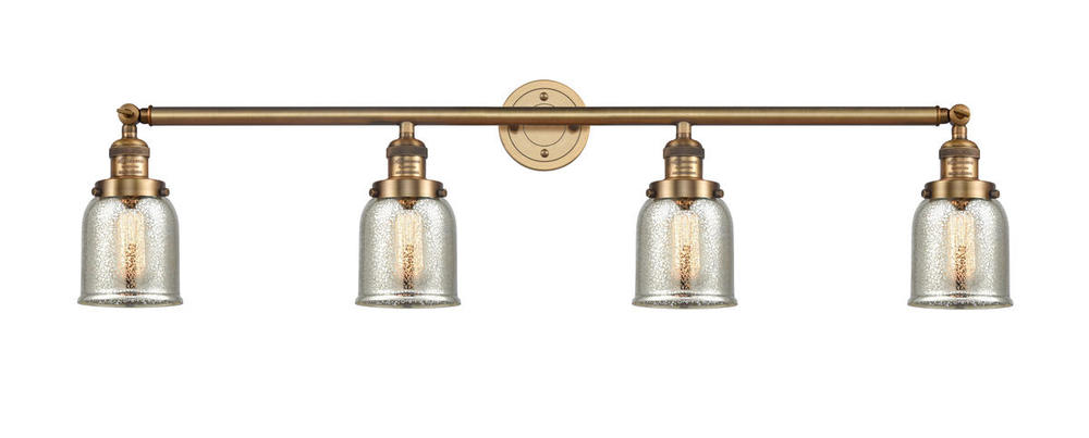 Bell - 4 Light - 43 inch - Brushed Brass - Bath Vanity Light