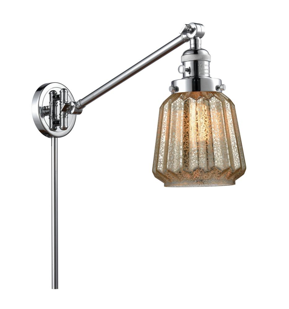 Chatham - 1 Light - 8 inch - Polished Chrome - Swing Arm