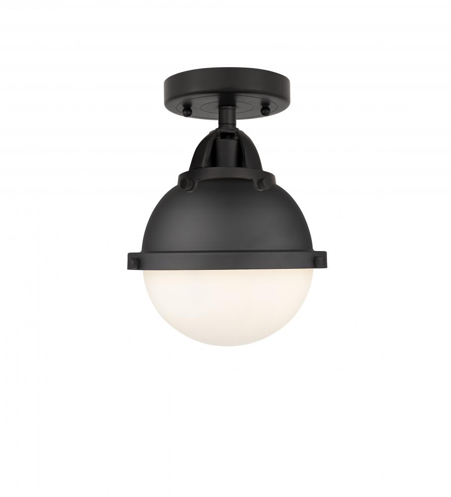 Hampden - 1 Light - 7 inch - Matte Black - Semi-Flush Mount