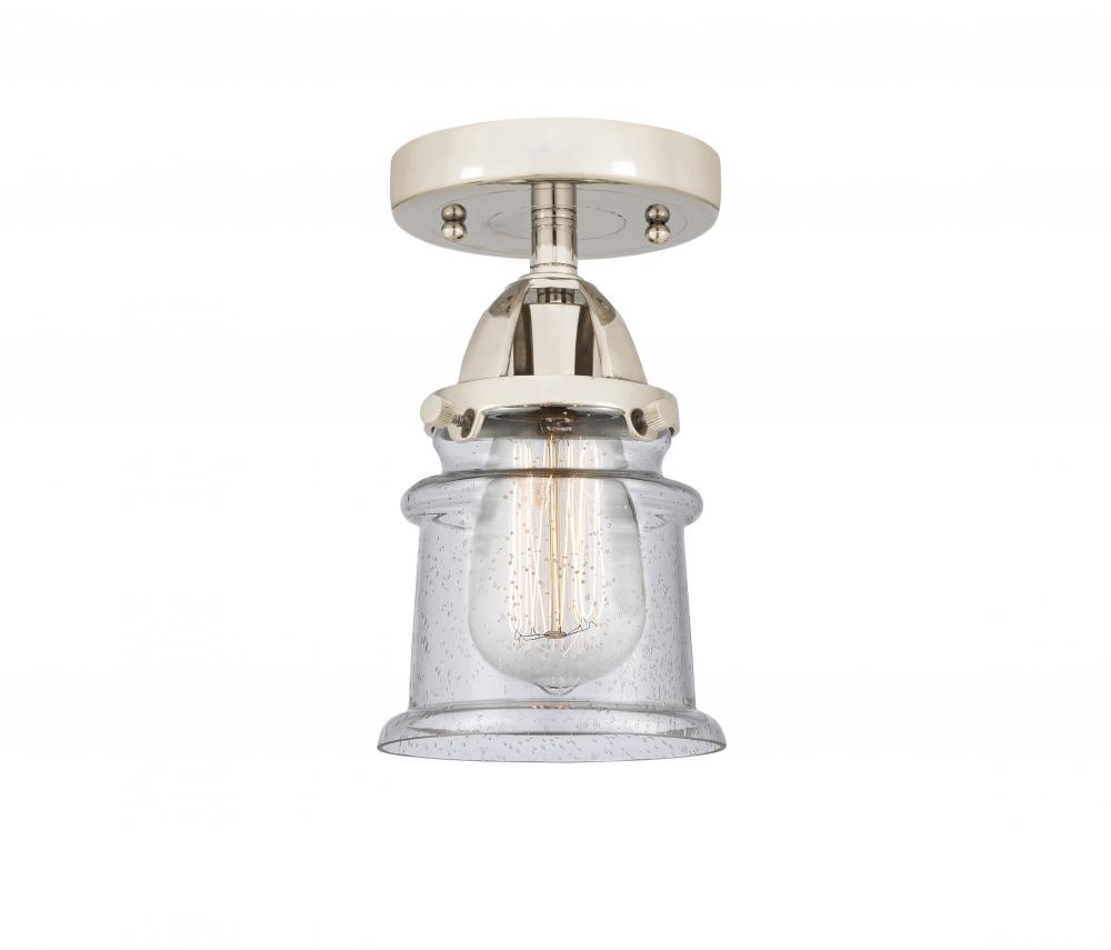 Canton - 1 Light - 5 inch - Polished Nickel - Semi-Flush Mount