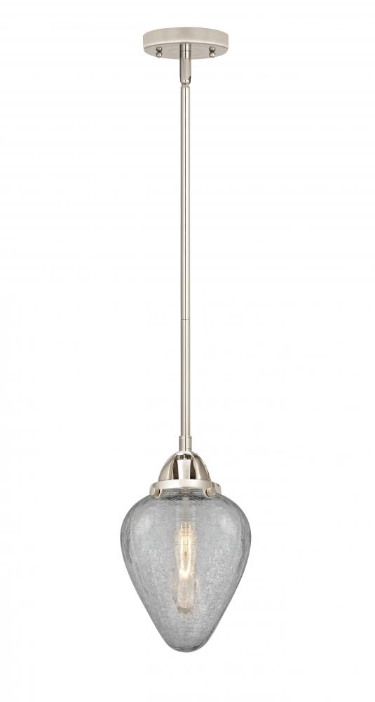 Geneseo - 1 Light - 7 inch - Polished Nickel - Cord hung - Mini Pendant