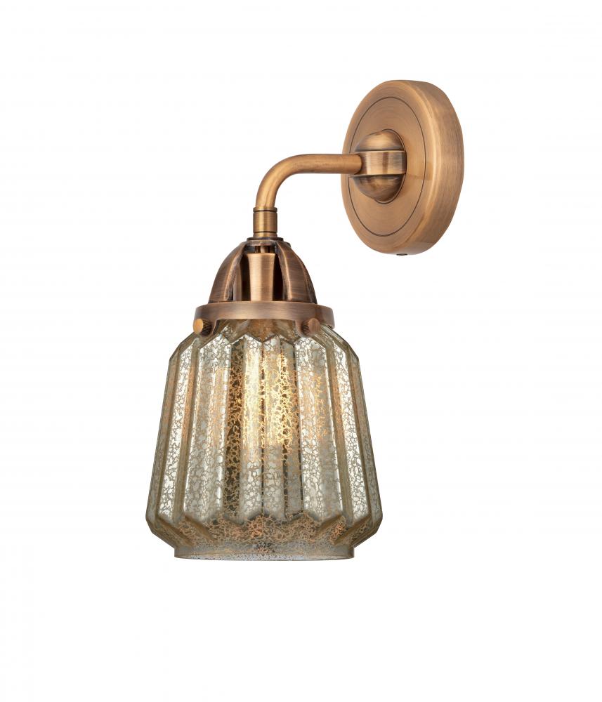 Chatham - 1 Light - 7 inch - Antique Copper - Sconce