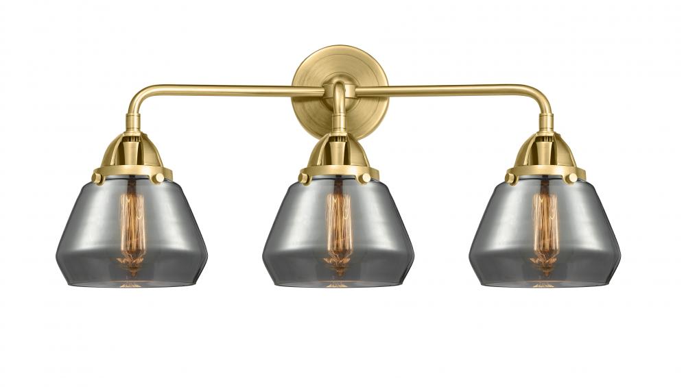 Fulton - 3 Light - 25 inch - Satin Gold - Bath Vanity Light