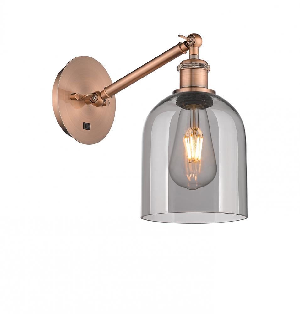 Bella - 1 Light - 6 inch - Antique Copper - Sconce