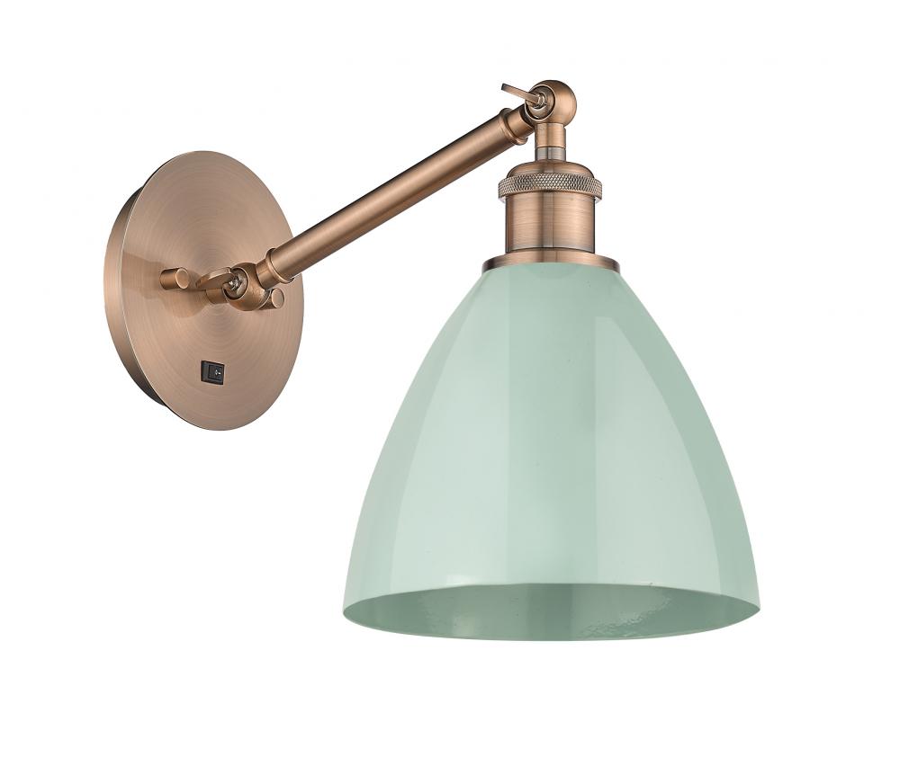 Plymouth - 1 Light - 8 inch - Antique Copper - Sconce