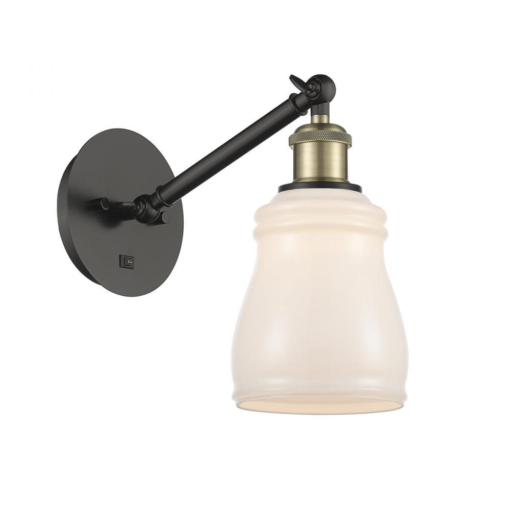 Ellery - 1 Light - 5 inch - Black Antique Brass - Sconce