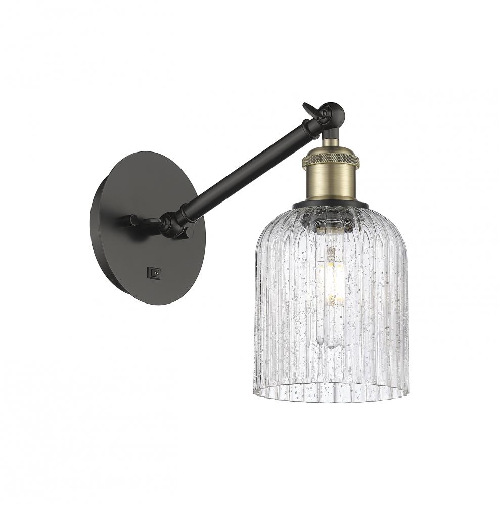 Bridal Veil - 1 Light - 5 inch - Black Antique Brass - Sconce