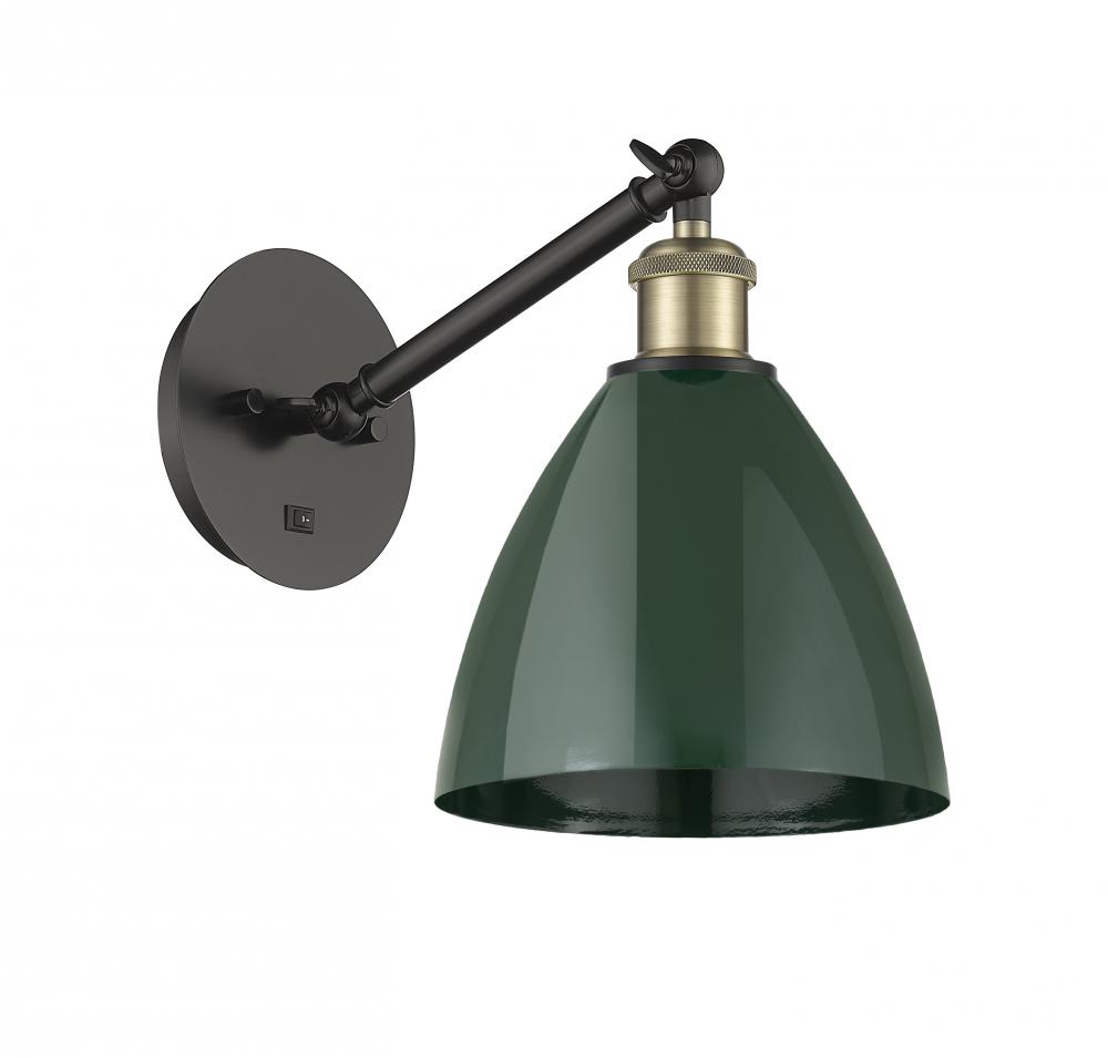 Plymouth - 1 Light - 8 inch - Black Antique Brass - Sconce