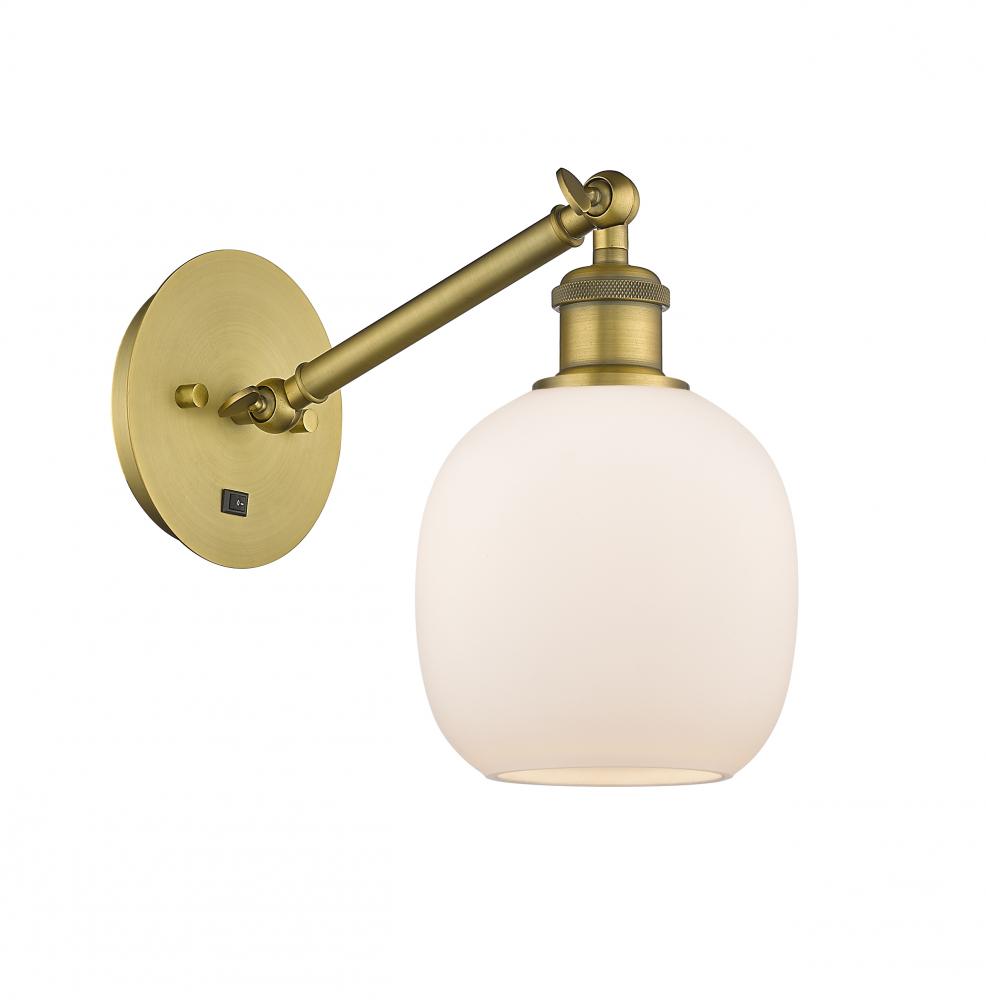 Belfast - 1 Light - 6 inch - Brushed Brass - Sconce