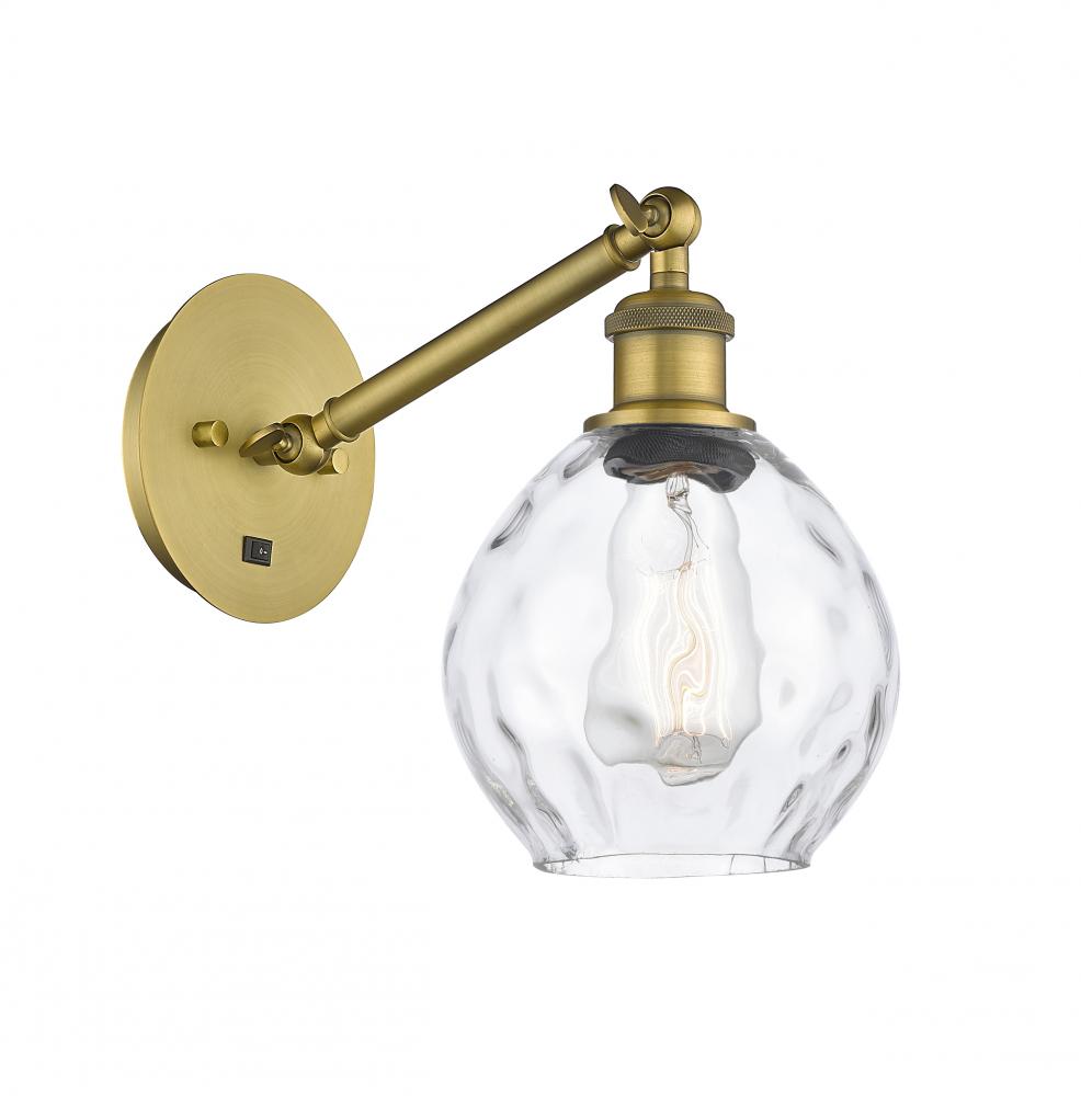 Waverly - 1 Light - 6 inch - Brushed Brass - Sconce