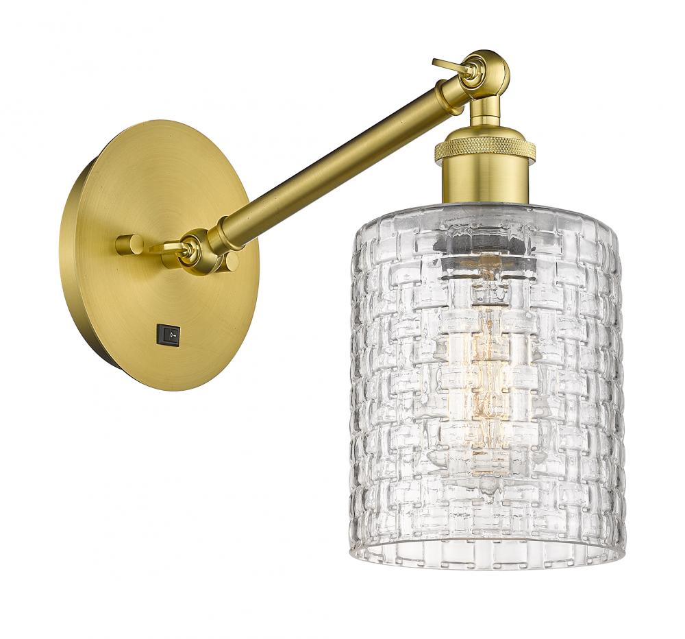 Cobbleskill - 1 Light - 5 inch - Satin Gold - Sconce