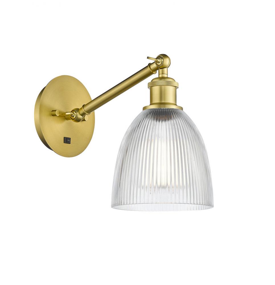 Castile - 1 Light - 6 inch - Satin Gold - Sconce