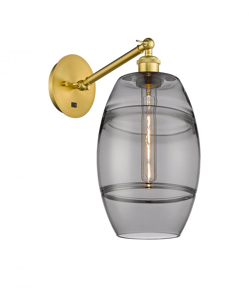 Vaz - 1 Light - 8 inch - Satin Gold - Sconce