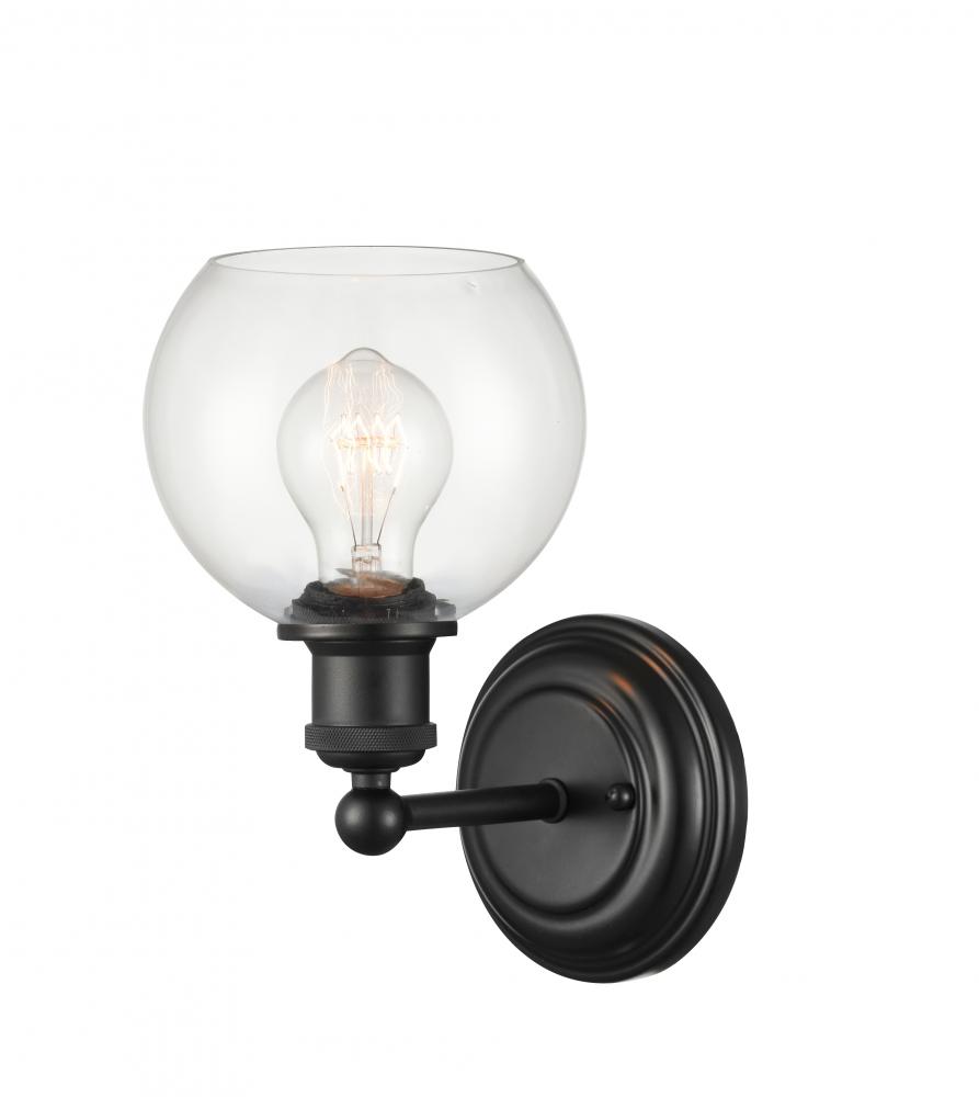 Concord - 1 Light - 6 inch - Matte Black - Sconce