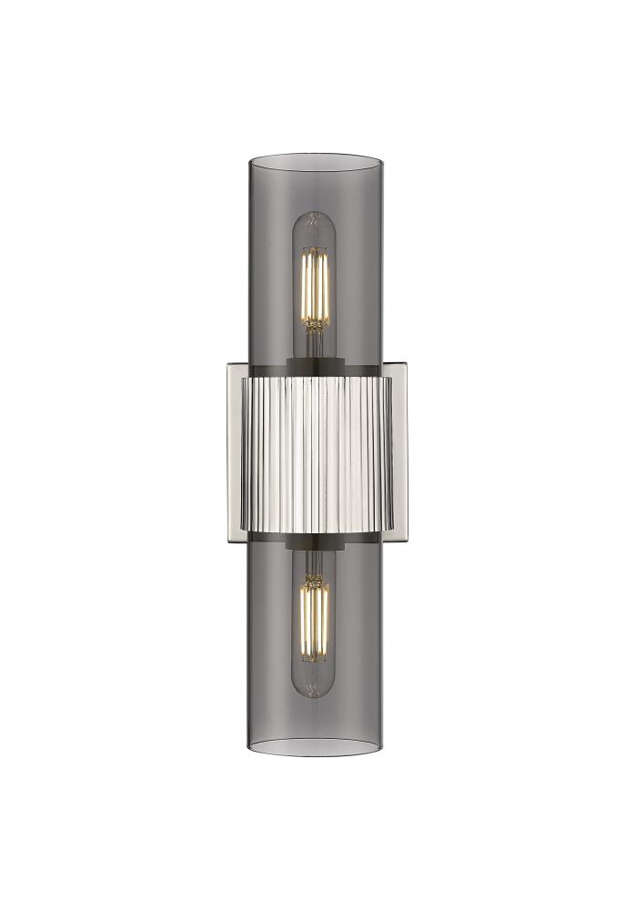 Bolivar - 2 Light - 5 inch - Polished Nickel - Bath Vanity Light