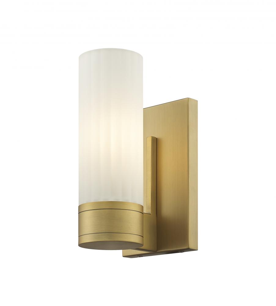 Empire - 1 Light - 5 inch - Brushed Brass - Sconce