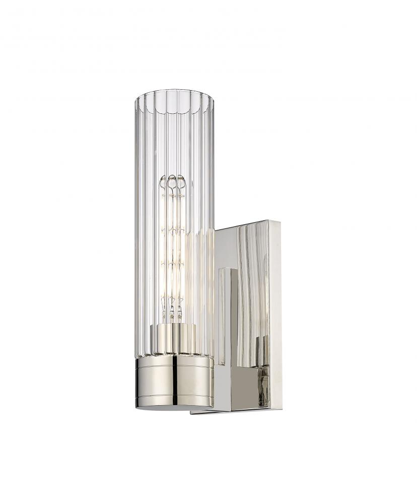 Empire - 1 Light - 5 inch - Polished Nickel - Sconce