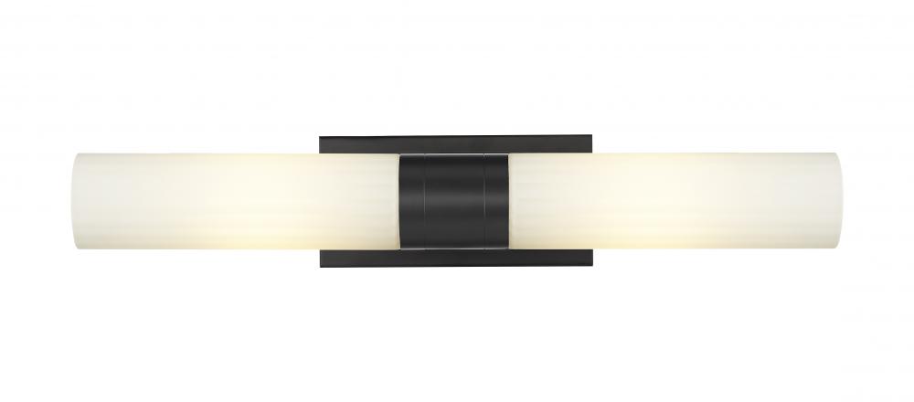 Empire - 2 Light - 5 inch - Matte Black - Bath Vanity Light