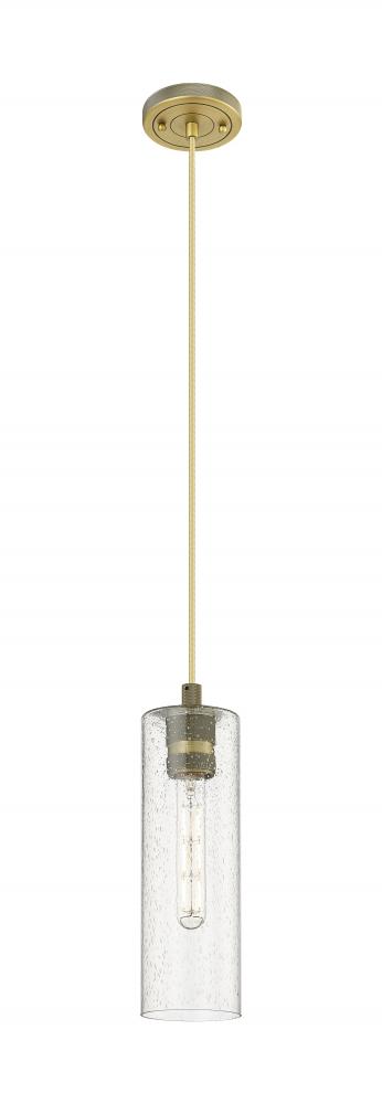 Crown Point - 1 Light - 5 inch - Brushed Brass - Pendant