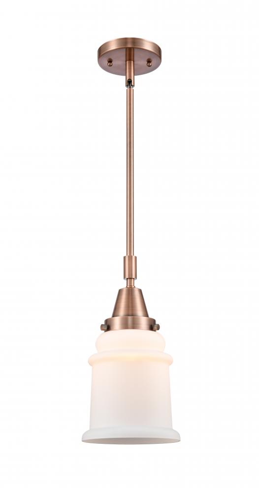 Canton - 1 Light - 7 inch - Antique Copper - Mini Pendant