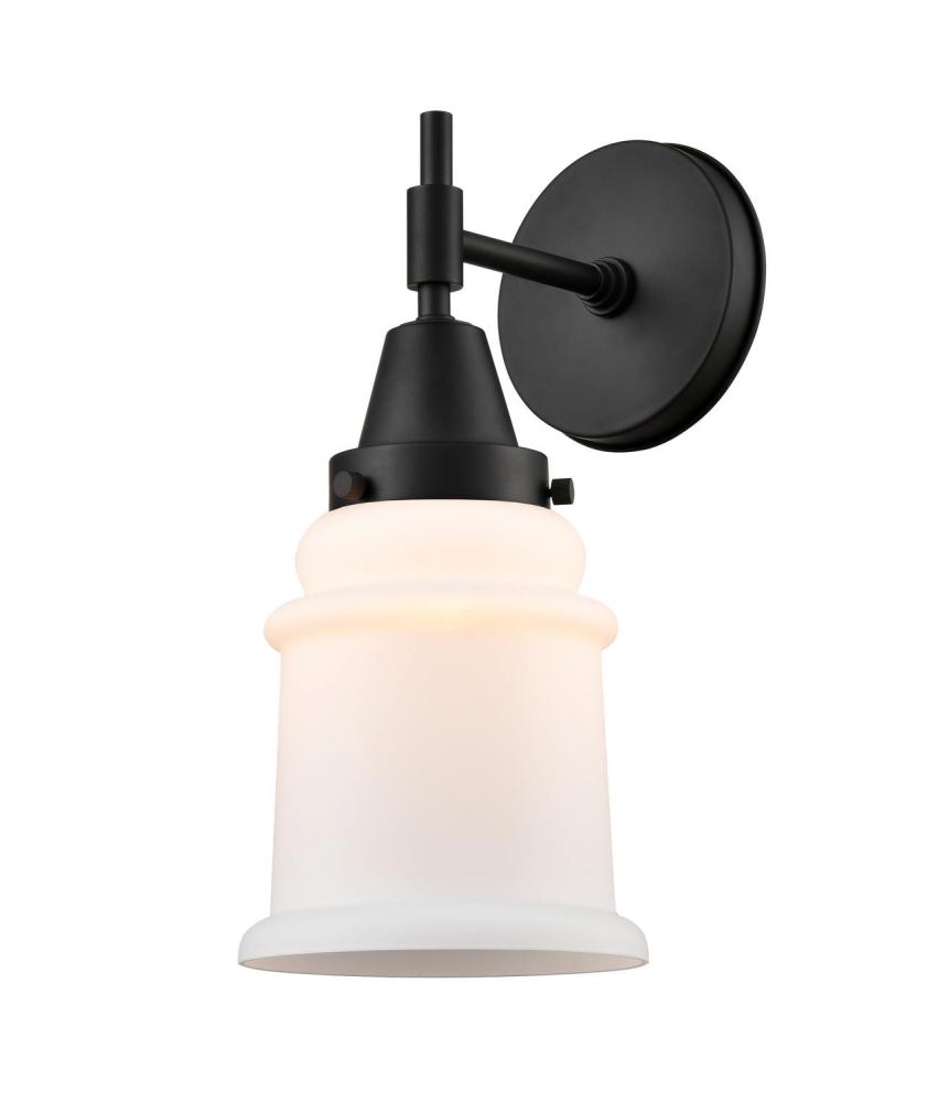 Canton - 1 Light - 6 inch - Matte Black - Sconce