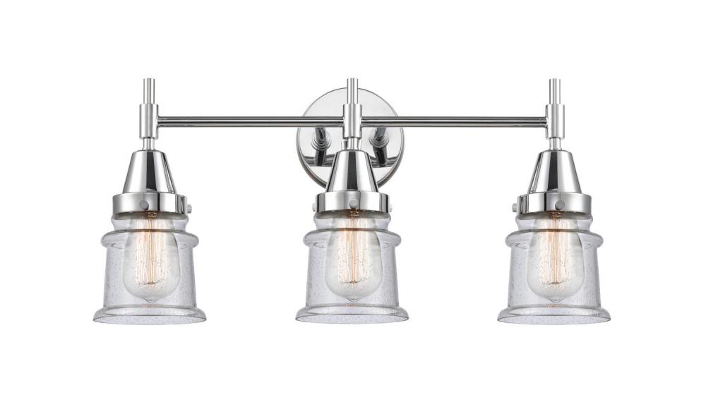 Canton - 3 Light - 23 inch - Polished Chrome - Bath Vanity Light