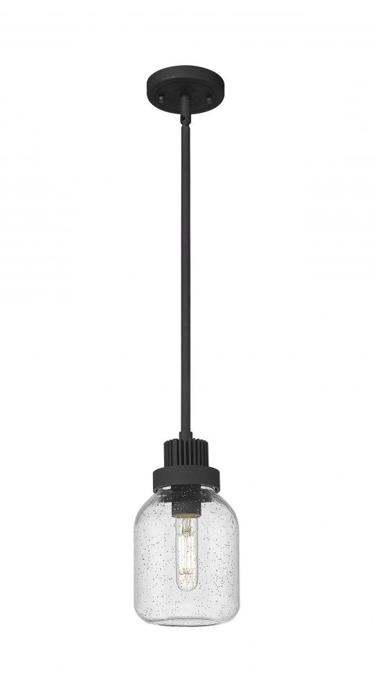 Somers - 1 Light - 6 inch - Textured Black - Pendant