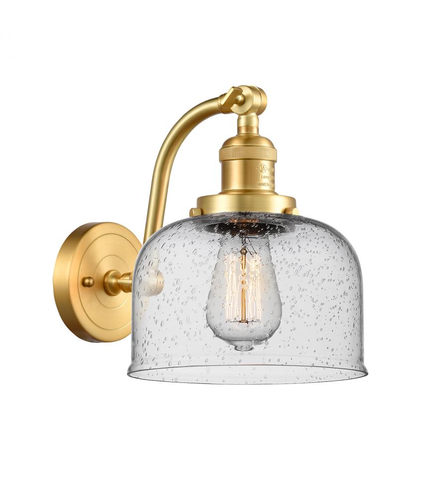 Bell - 1 Light - 8 inch - Satin Gold - Sconce