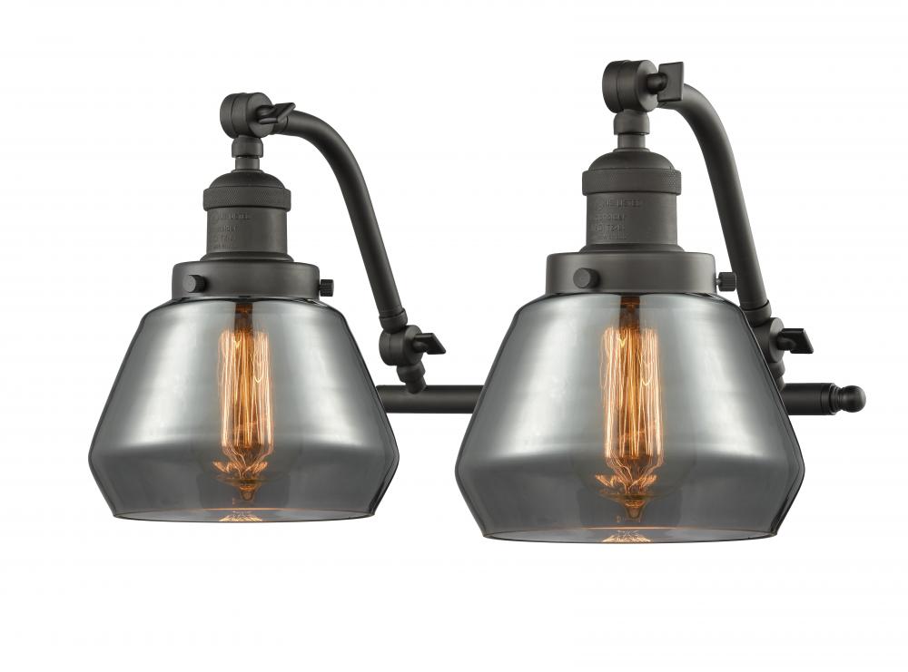 Fulton - 2 Light - 18 inch - Oil Rubbed Bronze - Bath Vanity Light