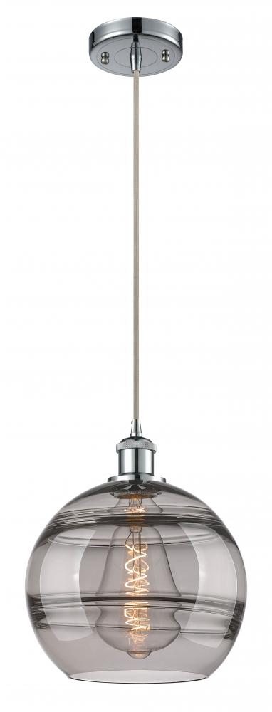 Rochester - 1 Light - 10 inch - Polished Chrome - Cord hung - Mini Pendant