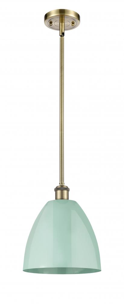 Plymouth - 1 Light - 9 inch - Antique Brass - Pendant