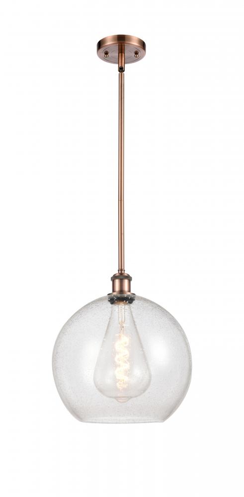 Athens - 1 Light - 12 inch - Antique Copper - Mini Pendant