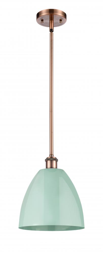 Plymouth - 1 Light - 9 inch - Antique Copper - Pendant