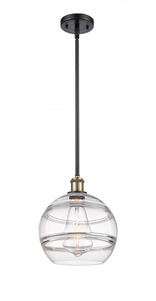 Rochester - 1 Light - 10 inch - Black Antique Brass - Mini Pendant