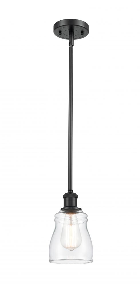 Ellery - 1 Light - 5 inch - Matte Black - Mini Pendant