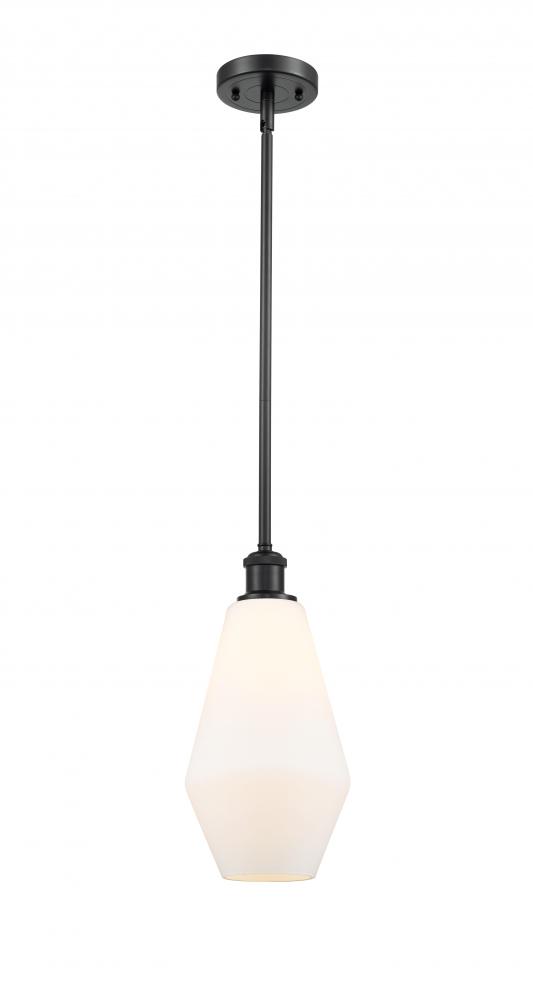 Cindyrella - 1 Light - 7 inch - Matte Black - Mini Pendant