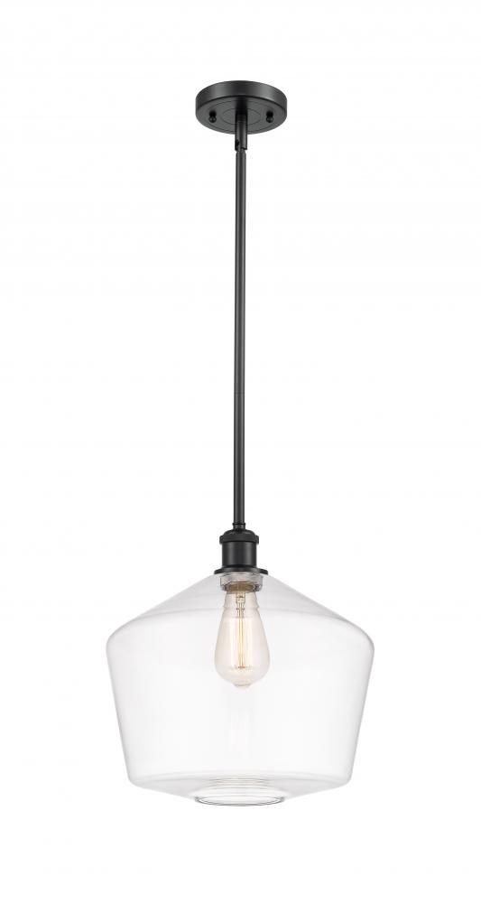 Cindyrella - 1 Light - 12 inch - Matte Black - Mini Pendant