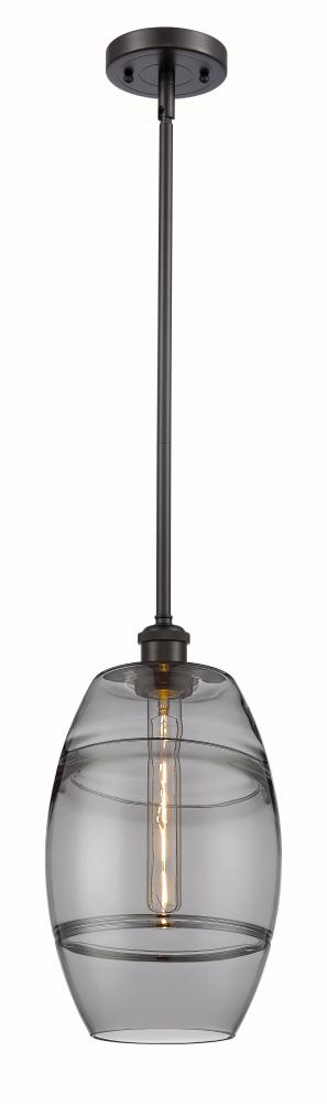 Vaz - 1 Light - 8 inch - Oil Rubbed Bronze - Mini Pendant