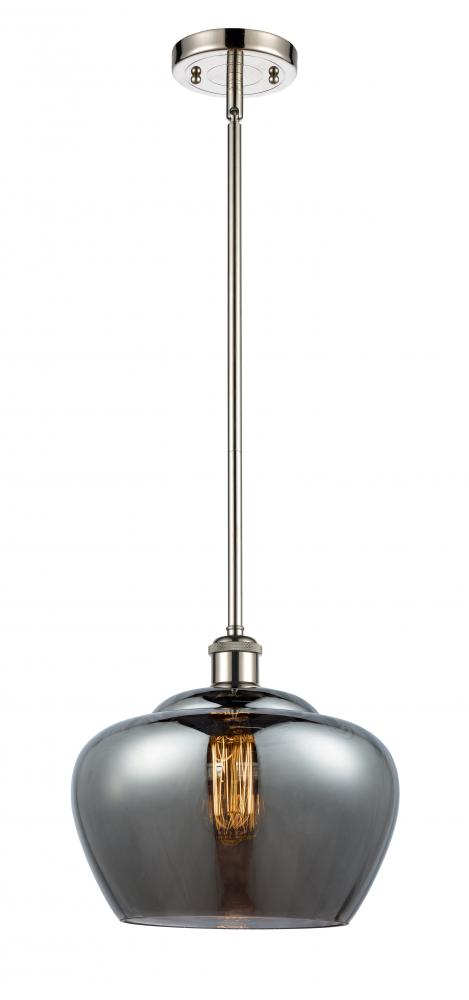 Fenton - 1 Light - 11 inch - Polished Nickel - Mini Pendant