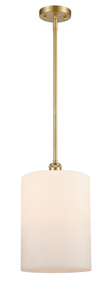 Cobbleskill - 1 Light - 9 inch - Satin Gold - Mini Pendant