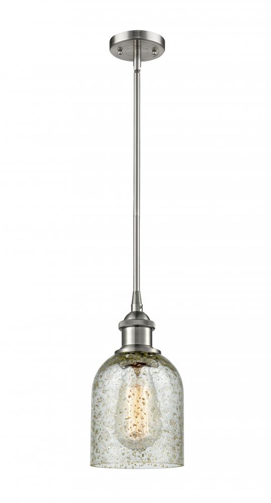 Caledonia - 1 Light - 5 inch - Brushed Satin Nickel - Mini Pendant