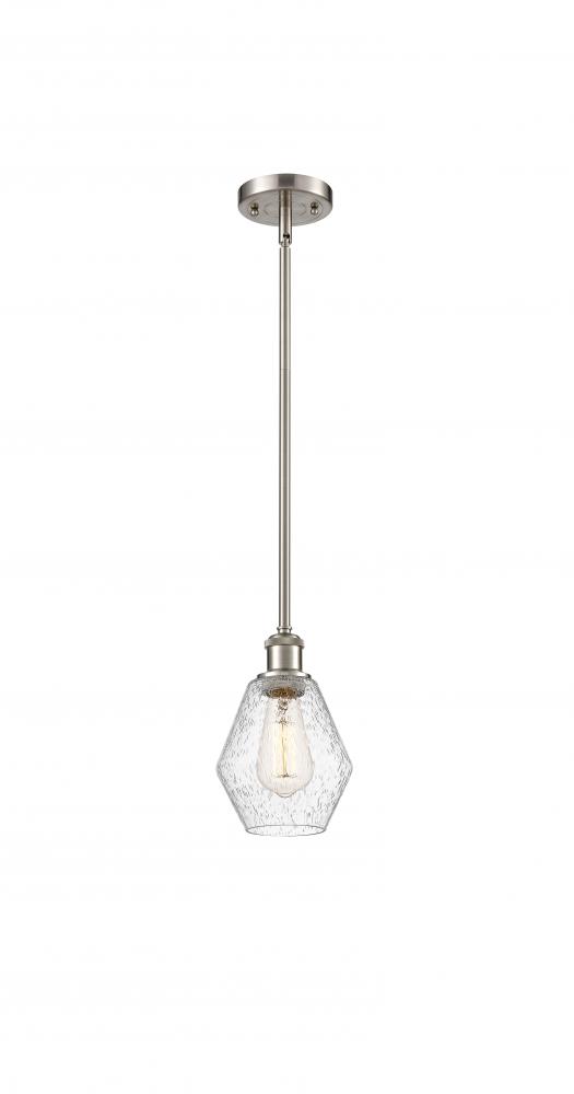 Cindyrella - 1 Light - 6 inch - Brushed Satin Nickel - Mini Pendant