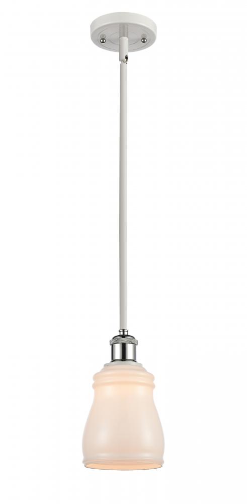 Ellery - 1 Light - 5 inch - White Polished Chrome - Mini Pendant