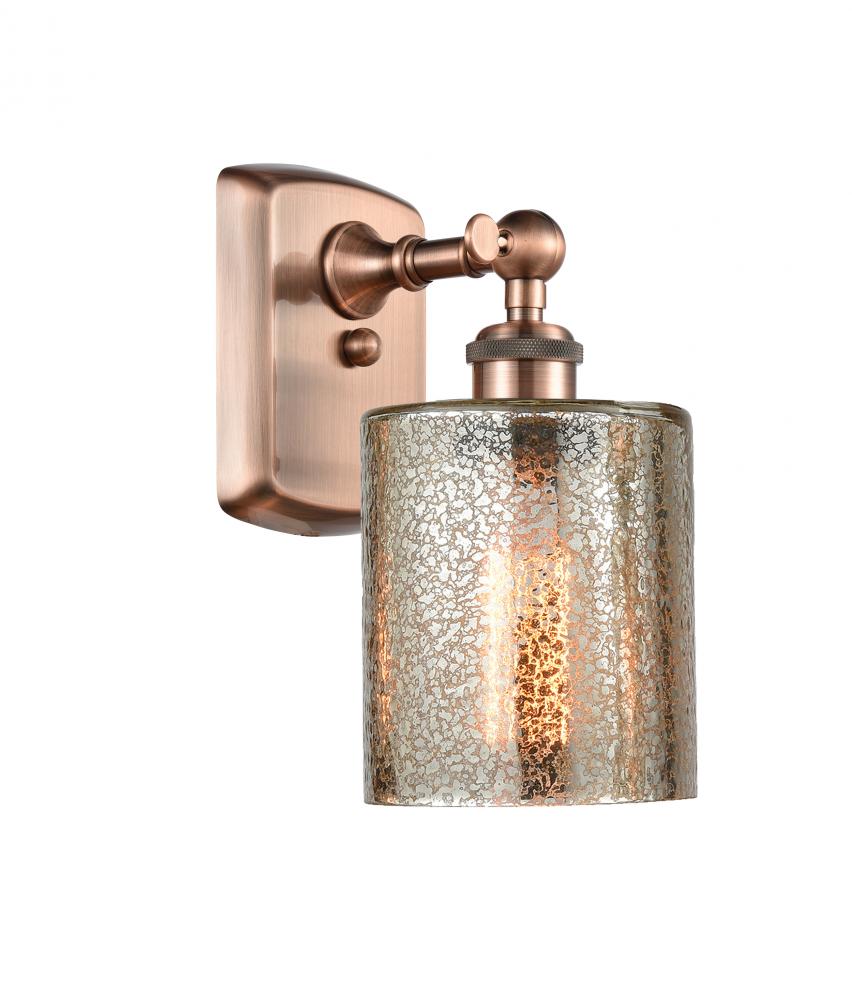 Cobbleskill - 1 Light - 5 inch - Antique Copper - Sconce