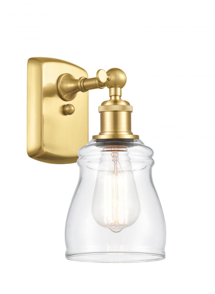 Ellery - 1 Light - 5 inch - Satin Gold - Sconce