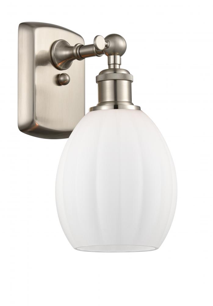 Eaton - 1 Light - 6 inch - Brushed Satin Nickel - Sconce