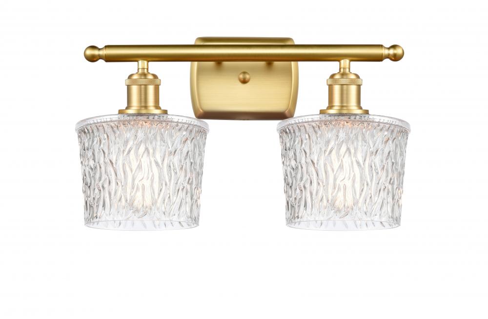 Niagara - 2 Light - 17 inch - Satin Gold - Bath Vanity Light